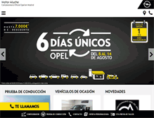 Tablet Screenshot of motoraluche.com